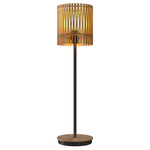 Living Hinges Drum Table Lamp - Louro Freijo