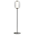 Meridiano Floor Lamp - Black / Transparent