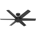 Jetty Outdoor Ceiling Fan - Matte Black / Matte Black