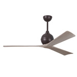 Irene Ceiling Fan - Textured Bronze / Gray Ash Tone