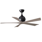 Irene Ceiling Fan - Matte Black / Gray Ash