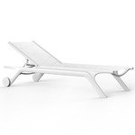 Africa Sun Lounger - Set of 4 - White