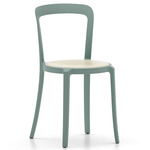 On & On Wood Stacking Chair - Light Blue PET / Ash Plywood
