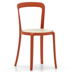 On & On Wood Stacking Chair - Orange / Ash Plywood