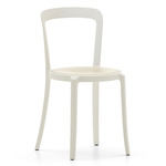 On & On Wood Stacking Chair - White / Ash Plywood