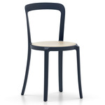 On & On Wood Stacking Chair - Dark Blue / Oak