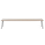Run Bench - Clear Anodized Aluminum / Ash Plywood