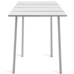 Run Aluminum High Table - Clear Anodized Aluminum / Aluminum