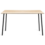 Run High Table - Black Powder Coated Aluminum / Accoya Wood