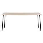 Run High Table - Black Powder Coated Aluminum / Ash Plywood