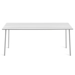 Run Aluminum High Table - Clear Anodized Aluminum / Aluminum