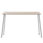 Run High Side Table - Clear Anodized Aluminum / Ash Plywood