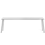 Run Aluminum Side Table - Clear Anodized Aluminum / Aluminum
