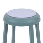 ZA Seat Pad - Light Blue Felt