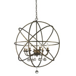 Acadia Chandelier - Golden Bronze