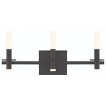 Torna Bathroom Vanity Light - Black / White