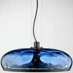 Aurelia S45 Pendant - Matte Gunmetal / Blue Water