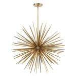 Trapani Chandelier - Soft Brass