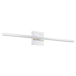 Ragusa Color Select Bathroom Vanity Light - Chrome / White