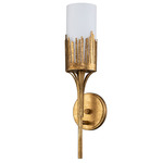 Sawgrass Wall Light - Gold Leaf / Opal