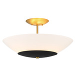 Bax Ceiling Light - Brass / Opal