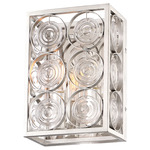 Culture Chic Wall Light - Silver / Clear