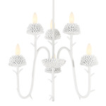 North Fork Chandelier - White