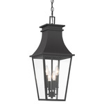 Gloucester Outdoor Pendant - Sand Coal / Clear