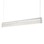 Modula Linear Pendant - Light Grey / Plisse