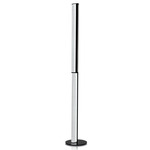 Modula Twisted Floor Lamp - Black / Crystal