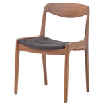 Wohlert Church Chair - Natural Walnut / Black Paper Cord