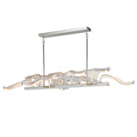 Lillet Linear Pendant - Polished Nickel / Clear Beveled