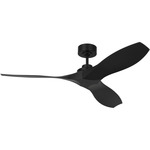 Collins Coastal Smart Outdoor Ceiling Fan - Midnight Black / Midnight Black