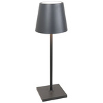 Poldina Pro Large Portable Desk Lamp - Dark Gray