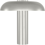 Louver Table Lamp - Polished Nickel