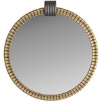 Xandra Mirror - Antique Brass / Mirror