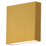 Brik Outdoor Wall Sconce - Natural Aged Brass