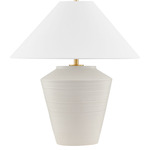 Rachie Table Lamp - Whitewash / White