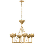 Alberto Low Chandelier - Antique Burnished Brass