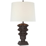 Luxor Table Lamp - Garden Bronze / Linen