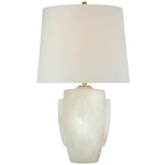 Anfai Table Lamp - Alabaster / Linen