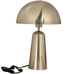 Aranzola Table Lamp - Brushed Gold / White