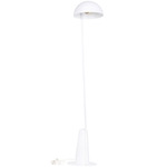 Aranzola Floor Lamp - White / White