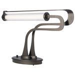 Pulse Table Lamp - Oil Rubbed Bronze / Clear