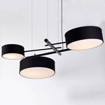 Excel Chandelier - Black