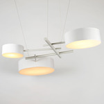 Excel Chandelier - White