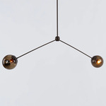 Modo Linear Pendant - Bronze / Smoke