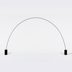 Pole Arch Floor Lamp - Black