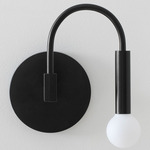 Arch Wall Sconce - Matte Black