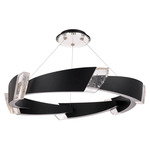 Embrace Color Select Pendant - Black / Clear